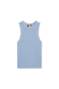 NONAME RIBBED HIGH NECK TANK