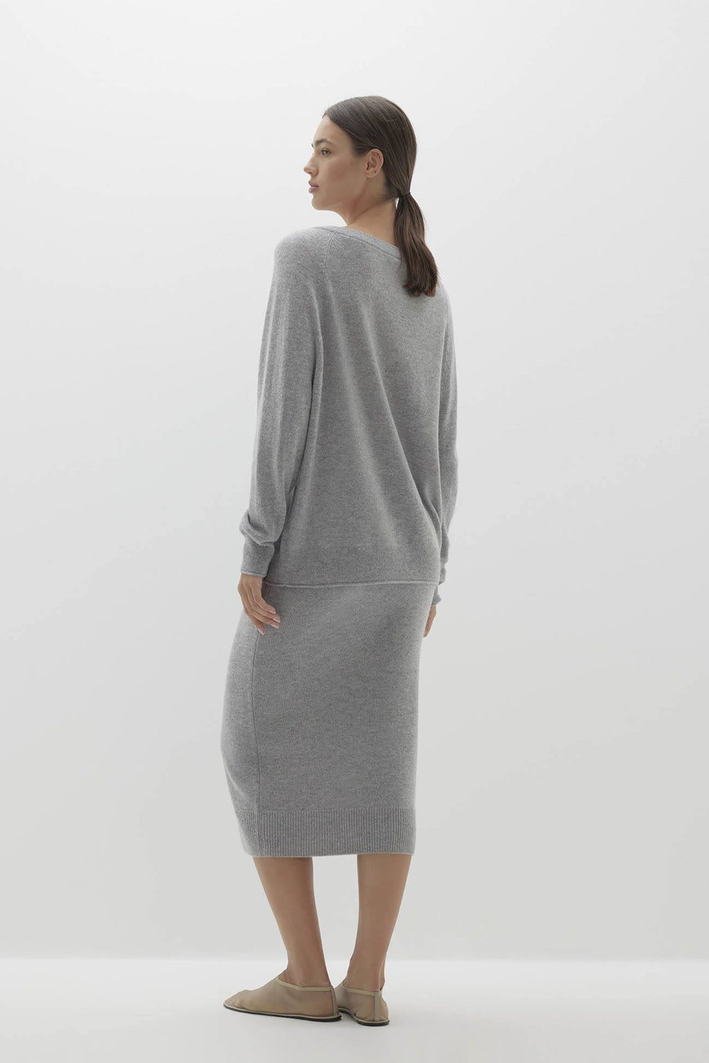 AZALEA CASHMERE OFF THE SHOULDER SWEATER