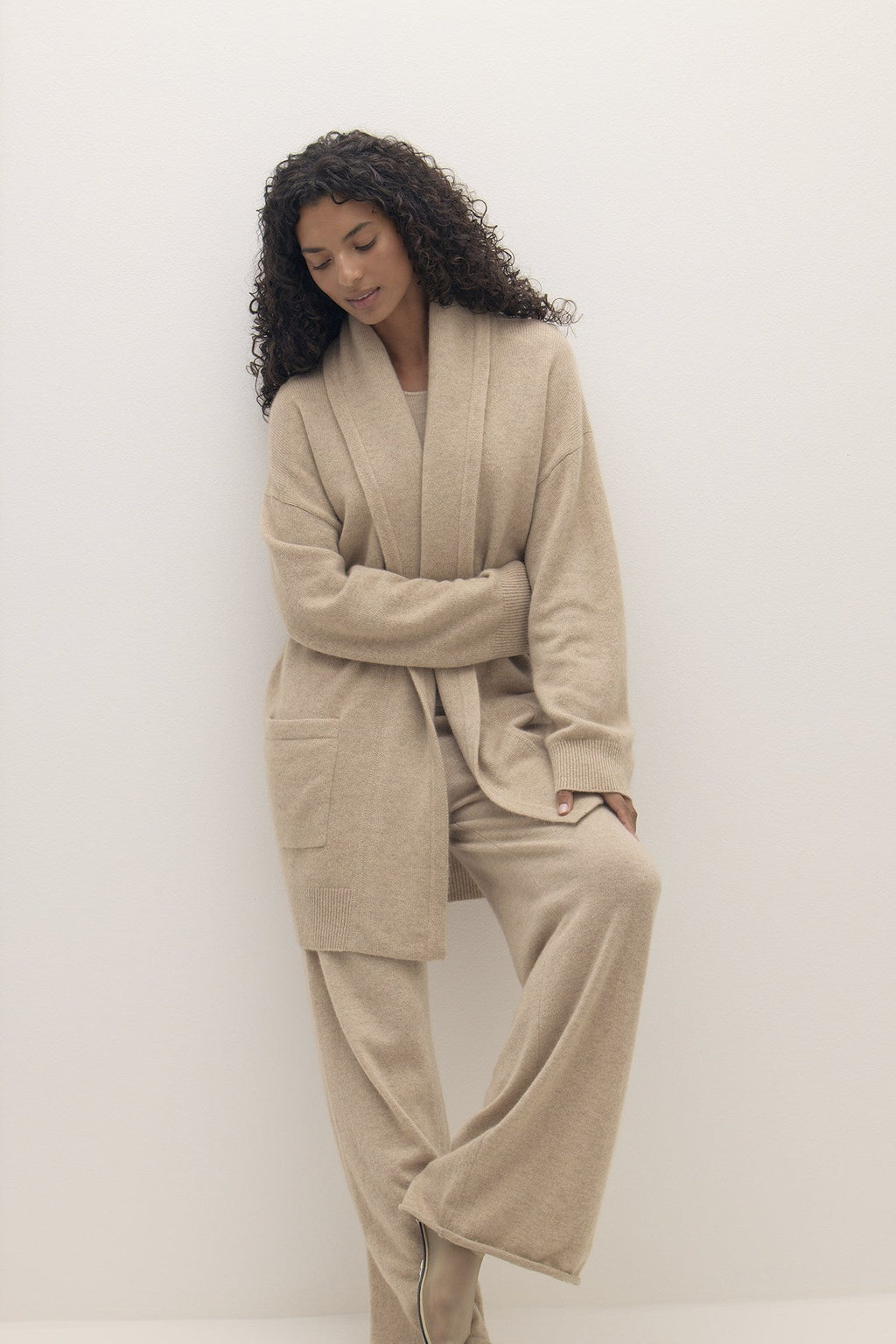 MIKA SHAWL CASHMERE CARDIGAN