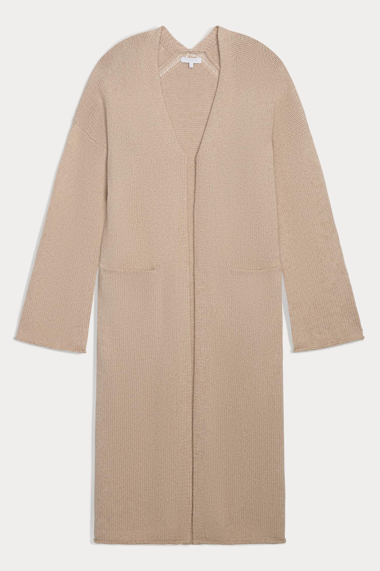HARRIET LONGLINE ORGANIC CASHMERE BLEND CARDIGAN