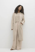 HARRIET LONGLINE ORGANIC CASHMERE BLEND CARDIGAN