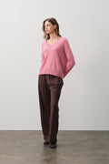 HARLYN CASHMERE V-NECK SWEATER