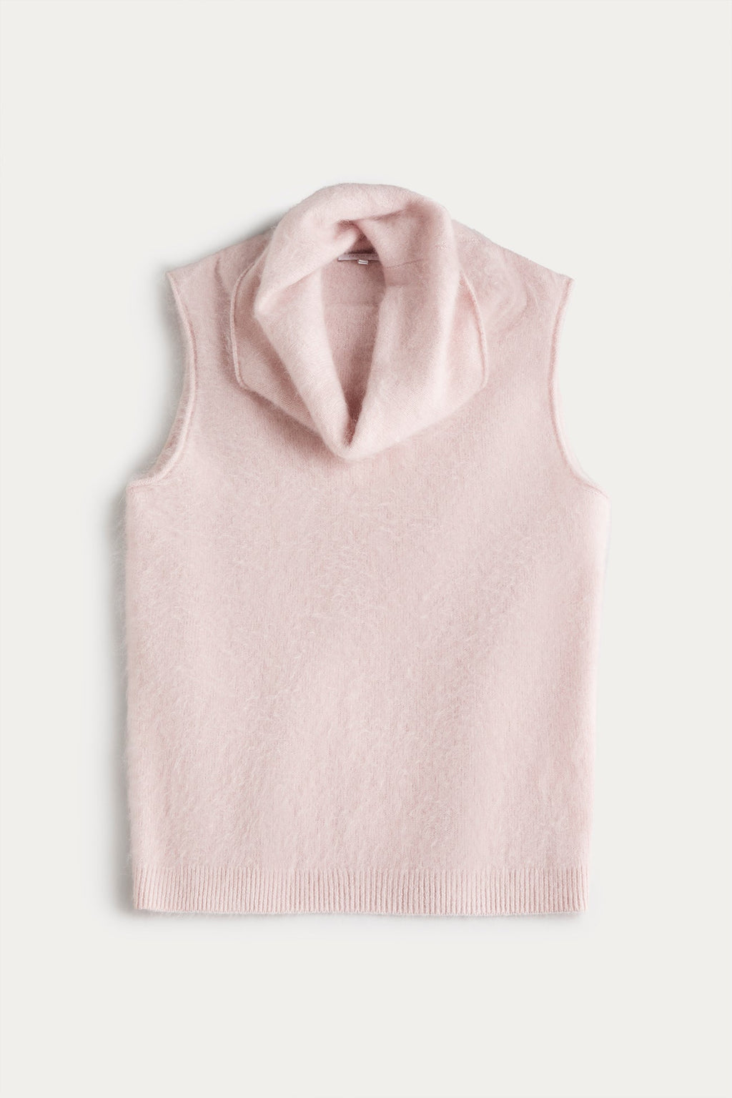 CHIARA SLEEVELESS TURTLENECK SWEATER
