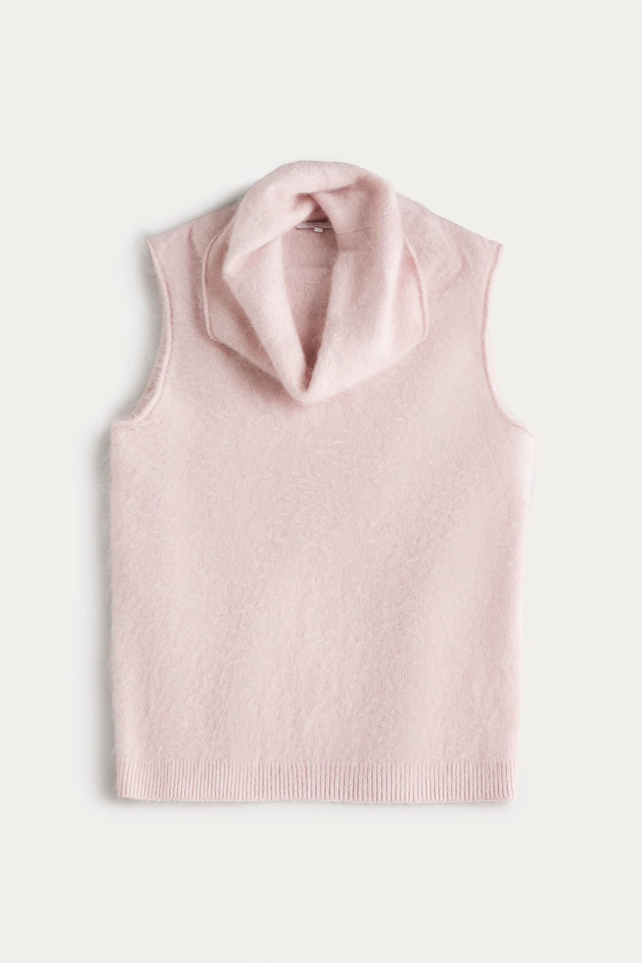 CHIARA SLEEVELESS TURTLENECK SWEATER