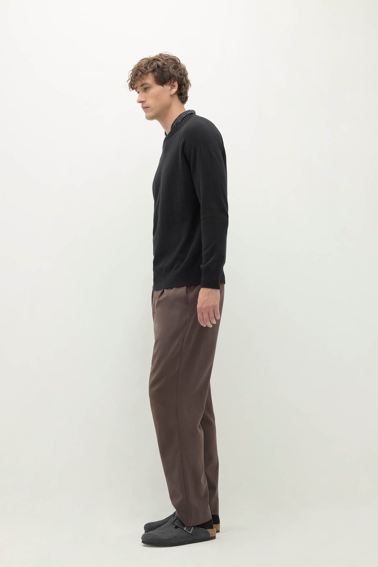 LORENZO CASHMERE CREWNECK
