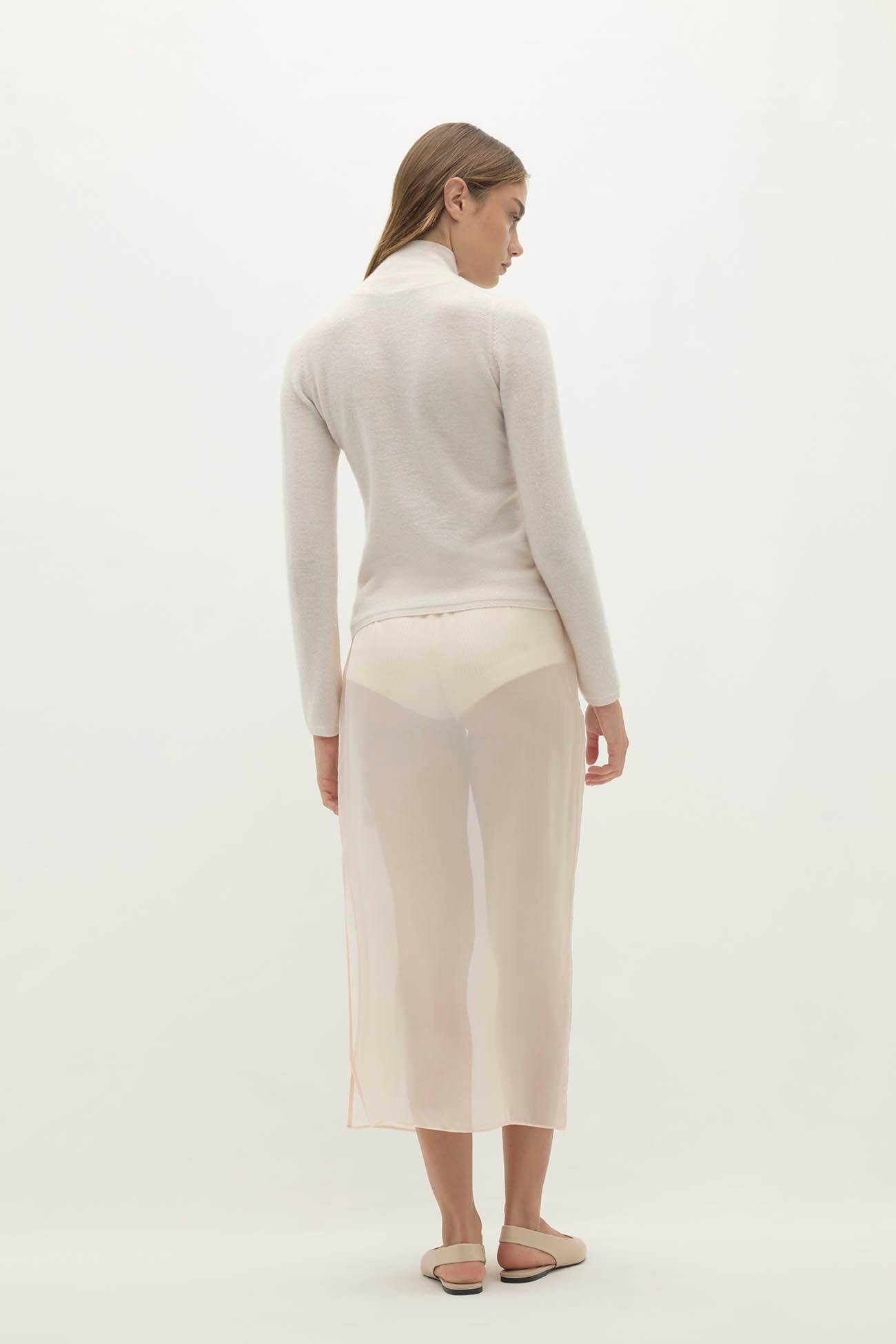 LIVIA SEQUIN TURTLENECK