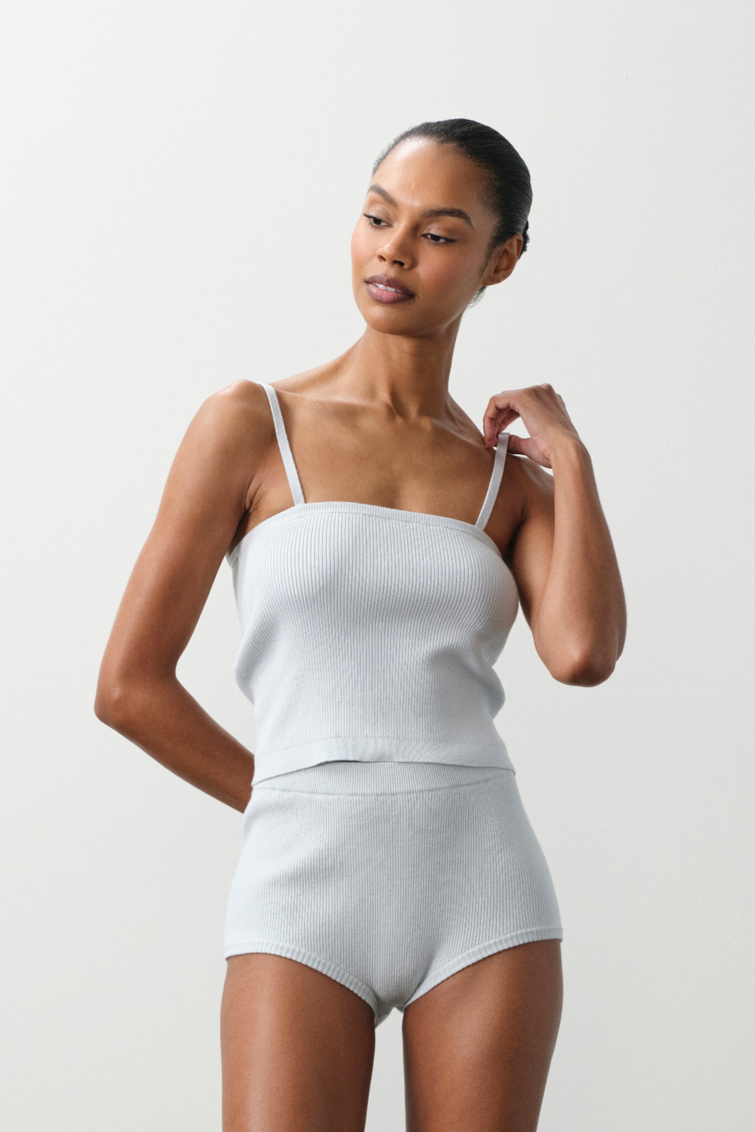 MALIA COTTON CASHMERE TANK